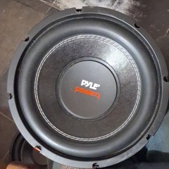 PAIR PYLE POWER PLPW10D 10in Dual Voice Coil Car Subwoofer 1000W/500WRMS