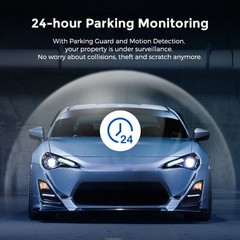 AZDOME 3″ FHD 1080P Dash Cam WiFi ADAS Car DVR Camera APP Park Mode Night Vision