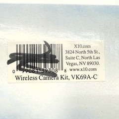 X-10 Wireless Camera Kit VK69A-C Security Camera BRAND NEW SHIPS FAST
