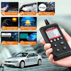 EOBD Code Reader Automotive OBD2 Scanner Car Check Engine Fault Diagnostic Tool