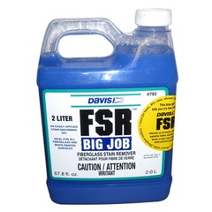 DAVIS FSR BIG JOB FIBERGLASS STAIN REMOVER 2 LTR