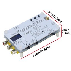 Analog TV Signal Transmitter Wireless RF Converter AV HDMI FM Radio N-System