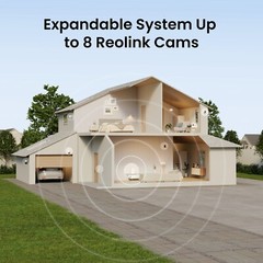 Reolink Home Hub with Video Doorbell Battery Security Camera Wi-Fi Local Storage