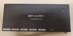 Binary 240 Series 4K Ultra HD HDMI Switch B-240-HDSWTCH-5X1 Power On Test