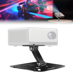 Universal Projector Wall Ceiling Mount 180°Rotation Tabletop Stand w/ 1/4″ Screw