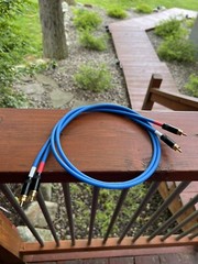 15 Ft. Audiophile Interconnect Cables Gold Neutrik Rean RCA Phono Belden 1505a