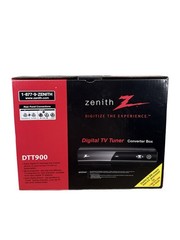 ZENITH Digital TV Tuner Converter Box DTT900 – NEW IN BOX