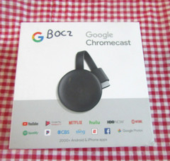Google Chromecast 3rd Gen 1080p Wi-Fi HDMI Dongle Black GA00439-US