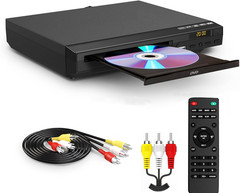 DVD Player All Region Free DVD CD Disc Player AV Output USB Remote Control 2026