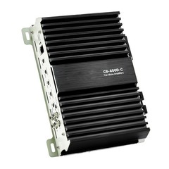 Uimoso Monoblock Car Amplifier Class D Subwoofer Amp 400W RMS 1/2/4 Ohm