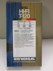 Lot 8 Sealed New Blank Recordable VHS tapes RCA Universal Up to 6 Hours Each
