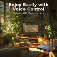 SuperBox S6 PRO Fully Loaded,2025 Newest Pack,4G+64G Powerful Smart Box