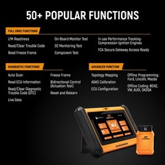 GEARWRENCH 7 in. OBD2 Wireless Bi-Directional Diagnostic Scanner Tablet w/ Case