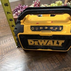 DEWALT 12V/20V Lithium Ion Bluetooth Jobsite Speaker, Yellow/Black
