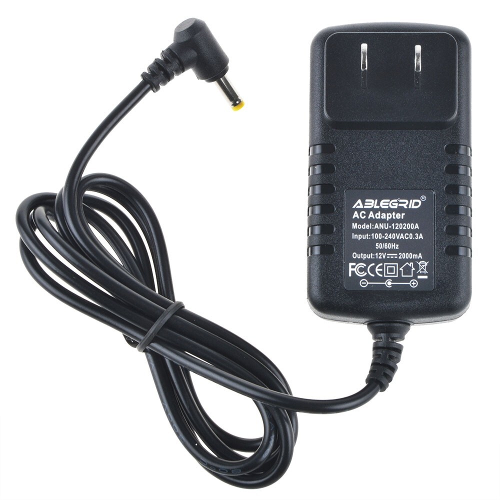 12V DC 2A AC Wall Power Adapter 4.0mm x 1.7mm plug 2A 2000MA Power Supply Cord