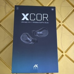 AXIL XCOR Ultimate 4-In-1 Wireless Bluetooth In-Ear Earbuds Black Double