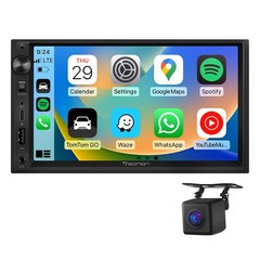 X3 2 DIN 7 inch QLED Android Auto Car Stereo Radio Head Unit CarPlay Mirror Link