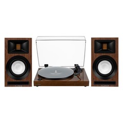 Fluance RT81+ Vinyl Turntable Record Player and Ri71 Powered Bookshelf Speakers