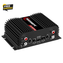 TS 400X4 400W RMS 4 Channel Car Amplifier 2 Ohm Full Range RCA Black Stereo