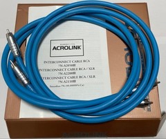 Acrolink 7N-A2110III RCA Cable 1.5m Pair Hi-End Interconnect Boxed Manual Tested