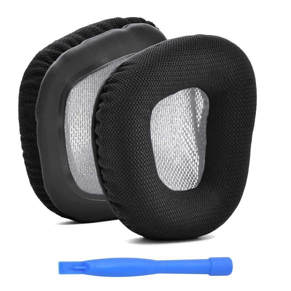 Replacement Ear Pads for Corsair Void Elite/Pro/SE/Surround – Mesh Grey