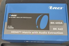 OREI 8K eARC HDMI Matrix Switch 4 X 2,Switcher with Audio Extractor UltraHD.