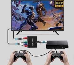 1080P HDMI to Component RGB YPbPr Video Converter Adapter for PS4 Apple TV &more