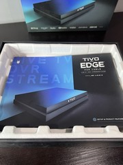 TiVo Edge for Cable 2TB 4K UHD DVR 6-Tuner w Lifetime Service All-In HDMI Tested
