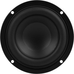 Compact 4-Inch 80W Woofer with Aluminum Enclosure & Voice Control Functionality