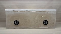 2X12″ HEAVY DUTY Birch Double Baffle Vented Subwoofer Box Ported Enclosure