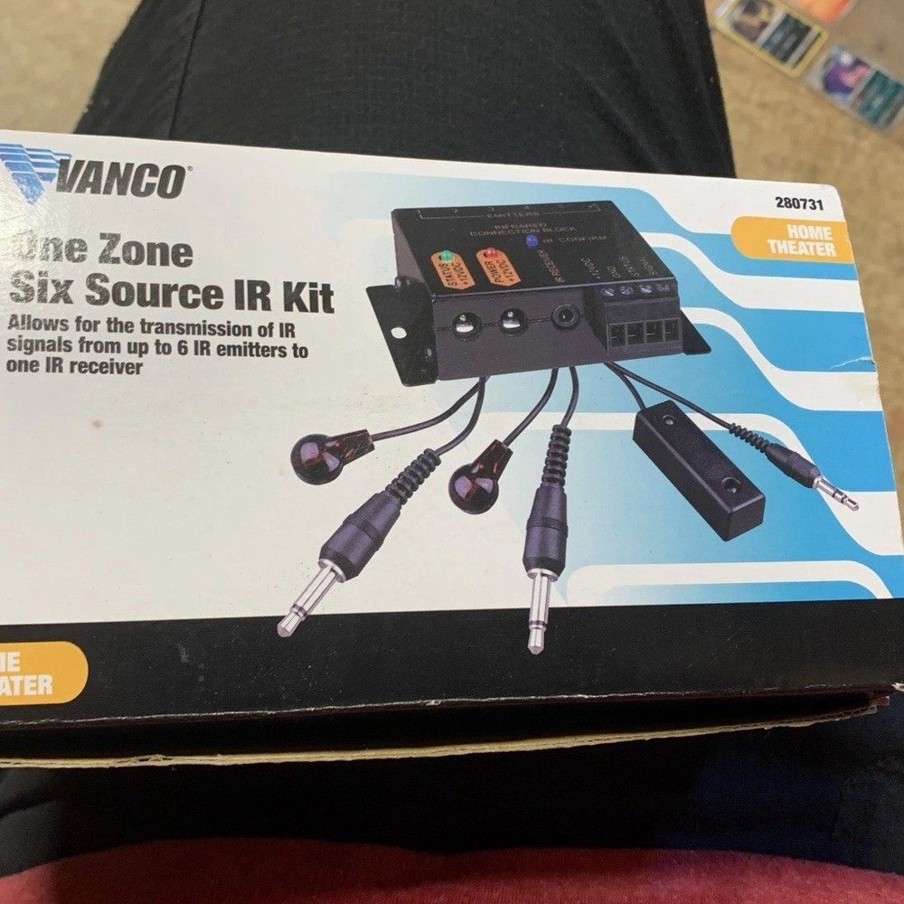 Deal! Vanco One Zone Six Source IR Kit Model # 280731 – New