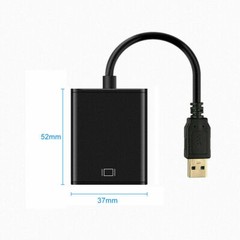 HD 1080P USB 3.0 to HDMI Video Cable Adapter For PC Laptop HDTV LCD TV Converter