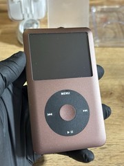 Apple IPod Classic 7th Gen 160Gb NEW EXTERIOR+BATTERY! MC297J / MINT. Espresso