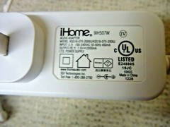 iHome 9IH507B KSS18–075-2000U / KSS18-075-2000J Power Supply 7.5V 2000mA