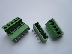 12 pcs 5.08mm Close Angle 5pin Screw Terminal Block Connector Pluggable Type New