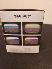 NEW Merkury Innovations Charge ‘N Shine Wireless Charging Alarm Clock & Speaker