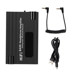 HIFI Headphone Amplifier Stereo Audio 3.5mm AUX 16-600Ω Portable for MP3/MP4/PS4