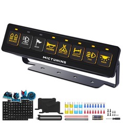 8 Gang Wireless Switch Panel – LED Light Bars Power Circuit Remote Control Box