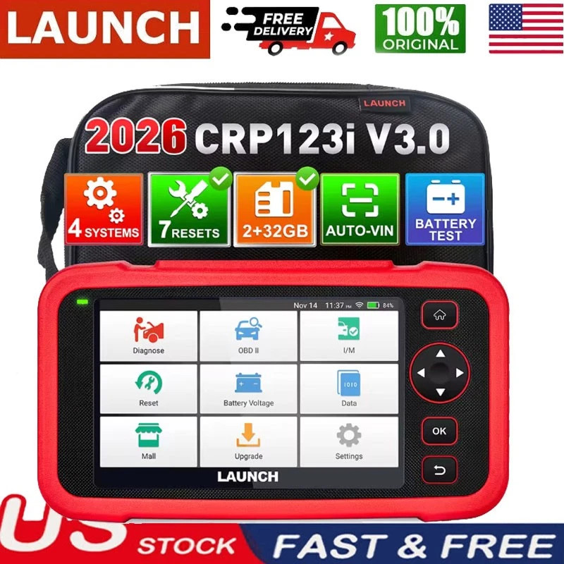 LAUNCH CRP123I V3.0 Elite OBD2 Scanner Lifetime Free Update Scan Diagnostic Tool