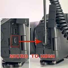 High-Speed Micro-HDMI to HDMI Cable MINI HDMI HD Cord For Canon Sony Nikon GoPRO