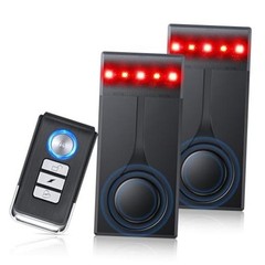 108dB Car Alarm System – Anti-Theft Vibration Sensor – Two Alarms – One Remote
