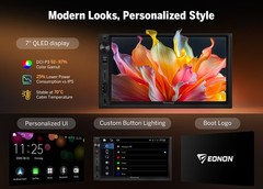 Eonon X3 Double 2Din Android Auto CarPlay Car Stereo GPS Navigation 7″ Radio DSP