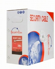 Alarm Security Cable 22/4 Gauge 500FT Stranded CCA Conductor Unshielded Wire