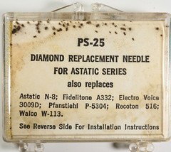 NOS Transcriber PS-25 Diamond Needle Astatic N8-7d EV 3009D Walco W-113 33⅓ & 45