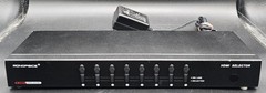 Monoprice HRM-2218F 8-Port Input 1-Port Output Enhanced Powered HDMI Selector