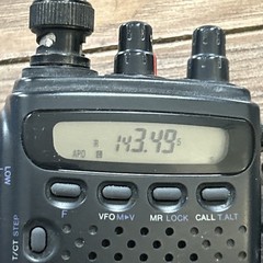 Kenwood TH22AT FM 2-Meter VHF Amateur Radio For Hams With 12V Charge Cord