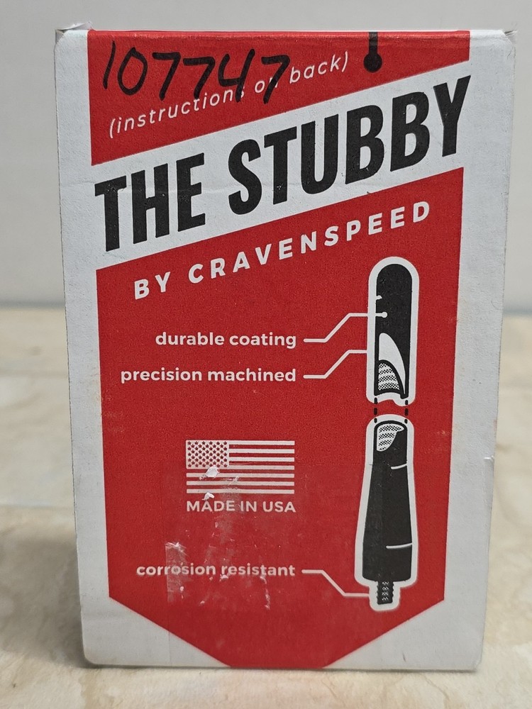 Stubby Jr Antenna | 2 inches | Short Antenna Replacement | Made in The USA