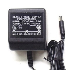 UNIVERSAL AC-DC ADAPTER 7VOLTS DC-1.5 AMPS 2.5mm DC POWER PLUG # ZP48071500A000G