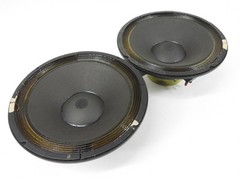 Altec Lansing 414-16B Vintage 12″ 16-Ohm Speaker Woofer Pair (original, nice)