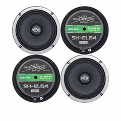 Sky High Package Deal 4 EL64 6.5″ Midrange Midbass Speakers 2000W 4ohm
